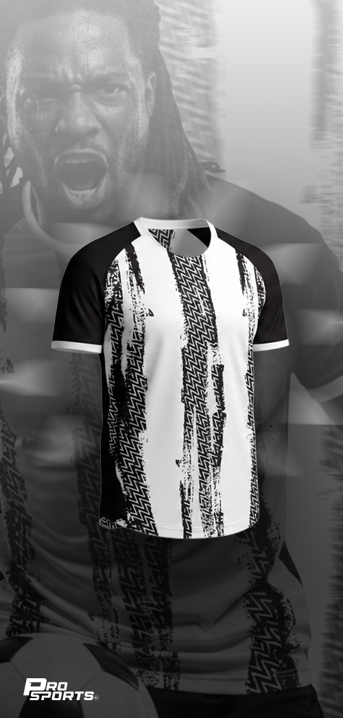 Maillot noir et blanc&eacute;s